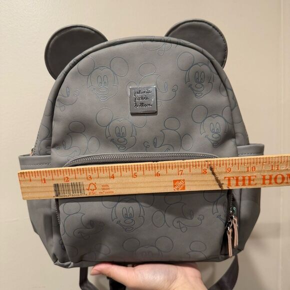 Petunia Pickle Bottom Mini BACKPACK Diaper Bag Disney Love Mickey Mouse Pattern - Picture 11 of 12